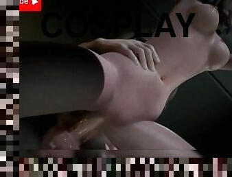 cona-pussy, ejaculação, anime, fantasia, hentai, pénis