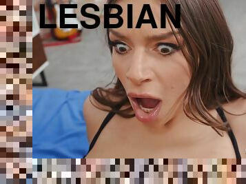 Crazy lesbian fun with Lacey London and April Olsen