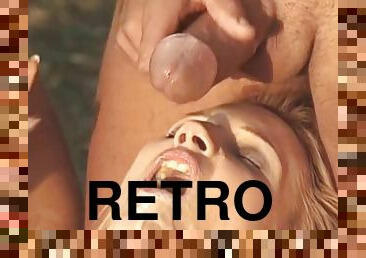 al-aire-libre, mamada, hardcore, vintage, retro, rubia, follando-fucking, oral, masivo