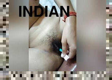 payudara-besar, berambut, amatir, mainan, hindu, webcam, seorang-diri