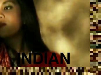 indien, solo, brunette