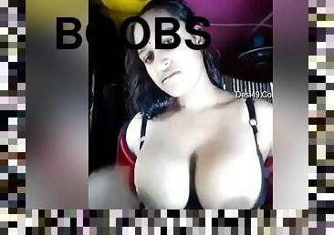 Horny Boudi Shows Her Boobs And Pussy