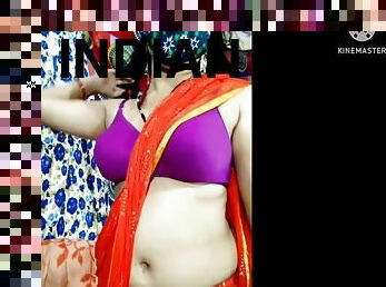 Butyful Indian Bhabhi Show His Undergarments And Sexy Figure