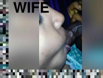 Today Exclusive- Telugu Wife Blowjob