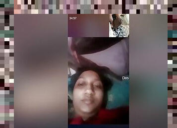 Today Exclusive-desi Bhabhi Showing Her Pussy On Video Call