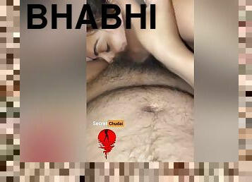 Horny Bhabhi Sucks Hubby Balls