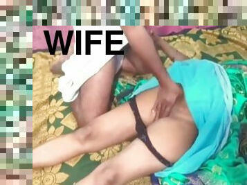 Sex With Telugu Wife In Green Sari