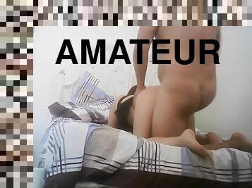 cul, amateur, énorme-bite, milf, maison