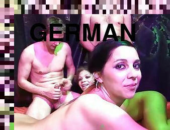 Party orgy in a German swinger club