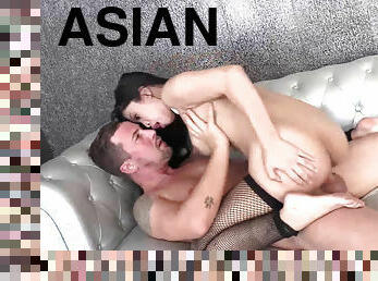 Asian beauty Jade Kush gets fucked hard