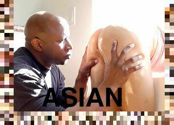 asia, anal, blowjob-seks-dengan-mengisap-penis, antar-ras, hitam, bertiga, ketat