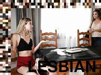 שעירי, כוס-pussy, לסבית-lesbian, נוער, נשיקות, צעירה-18, בלונדיני, שחרחורת