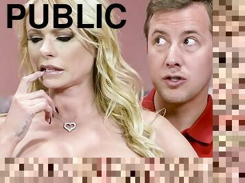 Bra Shopping Turns Into Public Sex