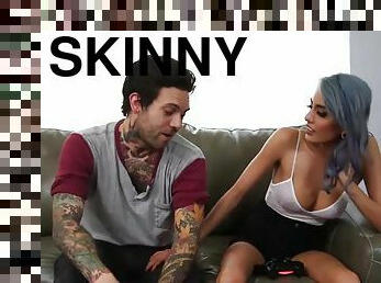 Inked Skinny Punk Girl Porn