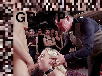 gros-nichons, énorme, orgie, fête, babes, fellation, hardcore, bdsm, sexe-de-groupe, esclave