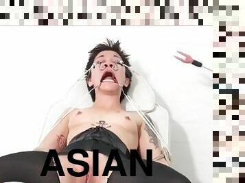 asiatisk, ekstrem, læge, bdsm, fetish, bizar