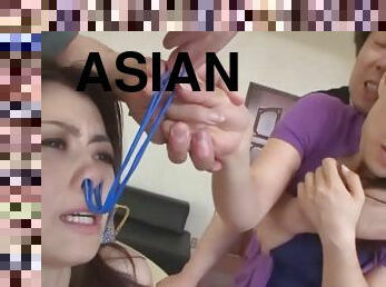 Asian kinky sluts BDSM porn video