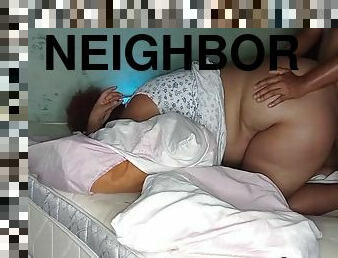 Neighbor Laura lets me penetrate her when she is alone in her house