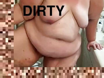 Love being a ssbbw and a dirty mess so horny