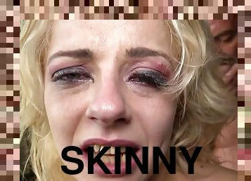 Skinny dominated skank - sodomy