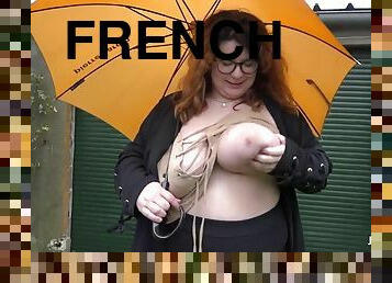 French Amateur OBESE MILF Nailed Hard