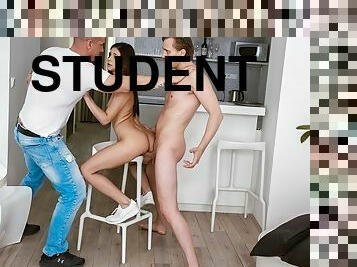 HUNT4K. Beaten student doesnt scruple from sex formoney