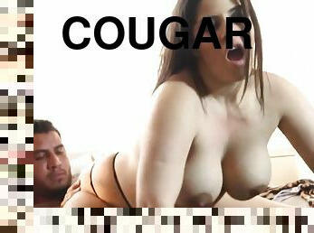 Latina depraved cougar incredible porn video
