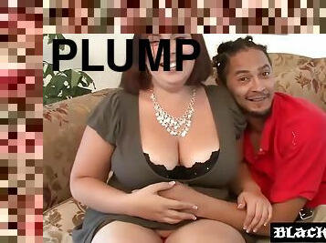 Plump whore Mariah Cherry hard sex clip