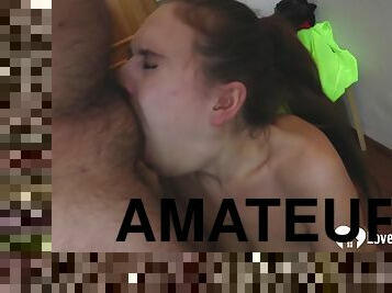 doggy, fisting, hårete, kone, amatør, blowjob, hardcore, hjemmelaget, deepthroat, fingret