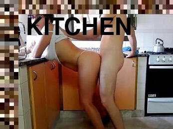 Real Big Butt Mom Kitchen Pounded By Husband