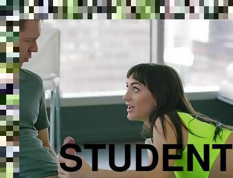 TUSHY Innocent College Student is Secretly a Assfuck Lover - Ana rose