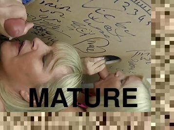 Grannies Sucks Gloryhole Dicks - Handjob