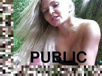 Public Sex For Big Boob Blond 2 - Public Agent