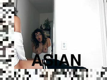 asiatic, tate-mari, masturbare-masturbation, tasnit, amatori, anal, jucarie, dildo, solo, plesnit