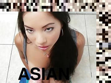 asiatisk, store-patter, fisse-pussy, amatør, kæmpestor-pik, teenager, synsvinkel, naturlig