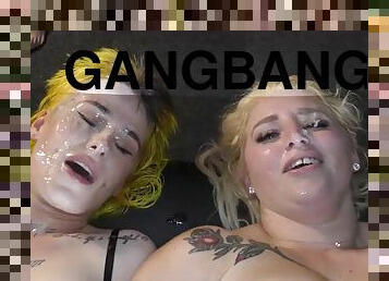 Debut Gangbang With Lana Banana And Loula Lou