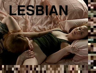 Strawberry & Annabelle Lee, Chloe B - redhead lesbians pussy licking
