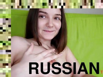 Cum Inside A Petite Russian Girl Who Comes Convulsively With Simona Purr