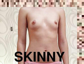 skinny virgin shows slit