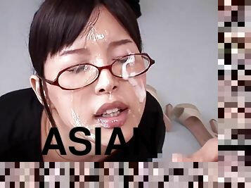 Asian teens gangbang and bukkake porn