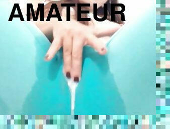 fisting, masturbation, fitta-pussy, kvinnligt-sprut, amatör, brudar, milf, tonåring, fingerknull, ung18