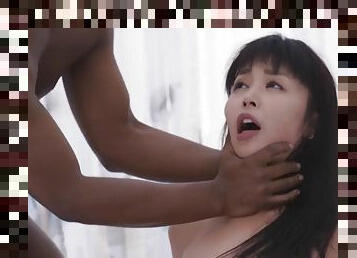 asiatique, poilue, orgasme, giclée, anal, fellation, ejaculation-sur-le-corps, énorme-bite, interracial, milf