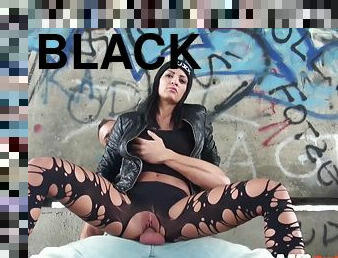 Black Sophie Punk Bitch GERMAN - teen sex outdoor