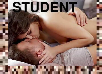 Home study students Cindy Shine and Jason get naughty