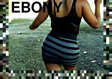 Hood Threesome Sex With A Hot Babe Ebony Babe  - 1080p