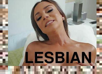 Hot porn girls Katana Kombat and Havana Bleu lesbian porn video