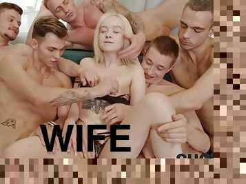 russe, femme, anal, fellation, ados, hardcore, gangbang, double, première-fois, blonde