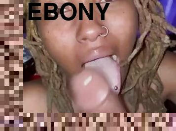 Ebony blows