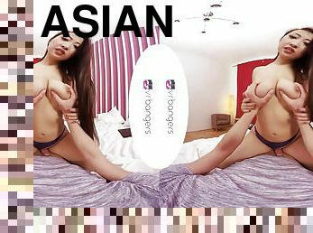 asia, payudara-besar, lesbian-lesbian, gambarvideo-porno-secara-eksplisit-dan-intens, sudut-pandang, normal, webcam, berpayudara-besar, payudara, realitas