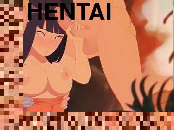 Horny Naruto uses clones and fucks Hinata UNCENSORED HENTAI